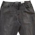 Sonoma Gray Black Wash High Rise Vintage Style Straight Leg Jeans Size 18 NEW Photo 4