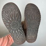 UGG Australia Classic Boots Chocolate Suede Sheepskin Lined Women US 6 Brown Photo 3