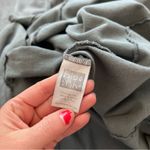 Blue fish vintage‎ button front shirt dress lagenlook art to wear hand painted Size undefined Photo 7