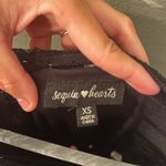 Dillard's Black Sparkly Mini Dress Photo 2