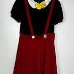 Disney Minnie Mouse Dress Costume Womens Size M Mickey and Friends Halloween Photo 2