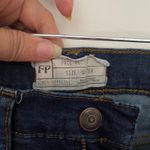 Free People Distressed Skinny Womens Jeans Sz 26R Festival Y2K Streetwear Dark Photo 7