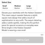 South Boutique Halston Sweater Top Photo 2