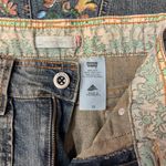 Levi's Vintage Jeans Denim Hand Painted Boho High Rise A-Line Maxi Skirt Size 10 Photo 12