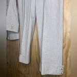 Kasper Pinstripe Suit Seersucker Fabric full lined classic workwear staple Sz 10 Photo 6
