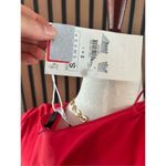 ZARA  red shirt short sleeves crossbody size small Photo 3