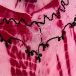 Ingear Vintage tie dye dress beach cover up one size pink Black Photo 6