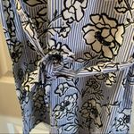 Como vintage  Blue/White Floral Off Shoulder Dress M Photo 9