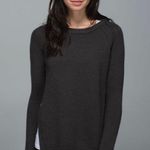 Lululemon Yin To You Heather Dark Wren (Olive Green) Merino Wool Size 4 Sweater. Photo 0