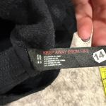 Free People  Black Textured Linen Jacket Photo 7