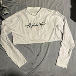 Alphalete White  Crop Top Photo 0