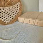 Petite Pearl Necklace Vintage “Siobhan” Classic Elegant Feminine Pearlcore White Photo 9