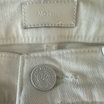 MOTHER Denim The Mid Rise Dazzler Ankle New! White Size 24 Photo 9