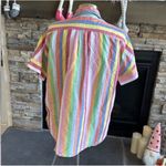Banana Republic  Pastel Striped Button-Down Shirt Photo 6
