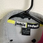 Jamie Sadock Womens Sleeveless Golf Top Small Shirt Multi Plisse Pleated 1/4 Zip Black Photo 6