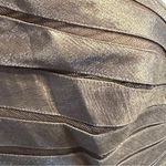 Adrianna Papell  Occasions Bronze Shutter Pleat Dress  & Jacket Sz 8 Photo 5