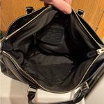 Coach AUTHENTIC MORGAN SIGNATURE PVC SATCHEL BAG PURSE F34617 BROWN/BLACK Photo 12