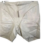 SKIMS  faux leather biker shorts color shell size 4X Photo 3