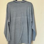 Free People  We The Free Long Sleeve Striped Shirt - Blue Photo 5