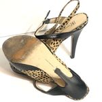 INC International Mariela Leopard Print Slingback Heels in Tan Black Size 7 Photo 4