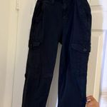 American Eagle  Black Cargo Pants Photo 0
