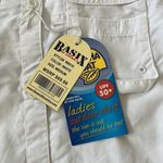 Banana boat Topsail Island North Carolina Women’s roll tab sleeve shirt size Med Photo 4