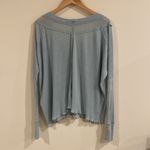 We The Free Free People long sleeve baby blue top Size XS Photo 2