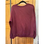 Hybrid Apparel AC/DC  crewneck‎ maroon burgundy Photo 2