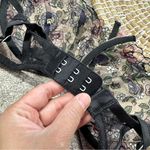 For Love & Lemons Women’s Clara Underwire Bra Romantic in Black Floral 38DD Photo 12