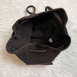 American Eagle outfitters brown small drawstring pouch crochet backpack Photo 5