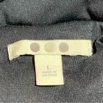 Anthropologie Anthropology THREE DOTS Full Zip Quilted Knit Jacket Black Size L Photo 14