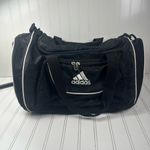 Adidas  Unisex Black Duffel Gym Bag, Travel Tote, Adjustable Shoulder Strap Photo 1