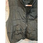 Automett Black Puffer Vest Quilted Mock Neck Zip Up Size L Size L Photo 3