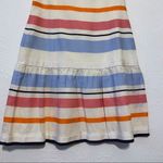 J. McLaughlin  Ruby Stripe Drop Waist Linen Dress SZ  4 Photo 5