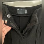 ASOS  Design Black Linen Blend Lining High Rise Pants Women’s Petite Size 4 Photo 2