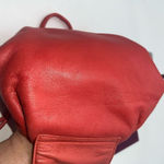 Loewe  Mini‎ Red Leather Tassle Crossbody Bag Pre Authenticated Photo 8