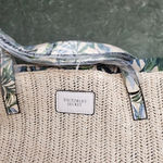 Victoria's Secret  Woven Tan Tote Bag Photo 1