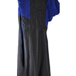 Anthropologie Moulinette Soeurs Black Blue Puff Sleeve Silk Bolero Dress 6 NWT Photo 7