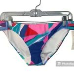 Raisins Bright Idea Love Abstract Print Bikini Set, M (top)/L (bottom) Blue Size undefined Photo 6