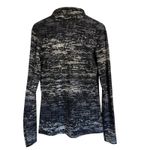 Nike  Dri-FIT Half Zip Pullover Top Gray Black‎ Abstract Athletic Activewear Med Photo 6