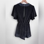 Victoria's Secret Victoria Secret Glitter embellished Romper velvet black lightweight lingerie XS Photo 3