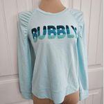 Lilly Pulitzer Bubbly Aquamarine Longsleeve Top Size XS NWT Photo 0