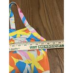 Lands' End  Bikini Swimsuit Top‎ Plus Size 16W Elastic Colorful Beach Floral NWT Photo 3