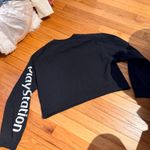 PlayStation Long Sleeve Shirt Multicolor Logo Japanese letters crop y2k vintage Photo 6