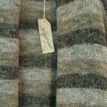 Mystree  long cardigan sweater gray & brown LG NEW Photo 3