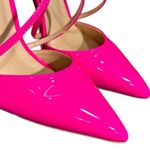 Wayderns beautiful new hot pink sling backs!! Size 10.5 Photo 4