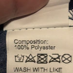 SheIn Navy Blue Polka Dot Halter Belted Jumpsuit | Sleeveless | Wide Leg | NWOT Photo 3