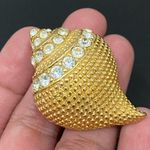 Vintage KJL Kenneth Jay Lane Textured Gold Photo 10