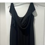 Vera Wang White by Elegant Black Evening Gown Photo 3