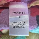 THML  Multicolor‎ Floral Smocked Tank Top Size Small EUC Photo 3